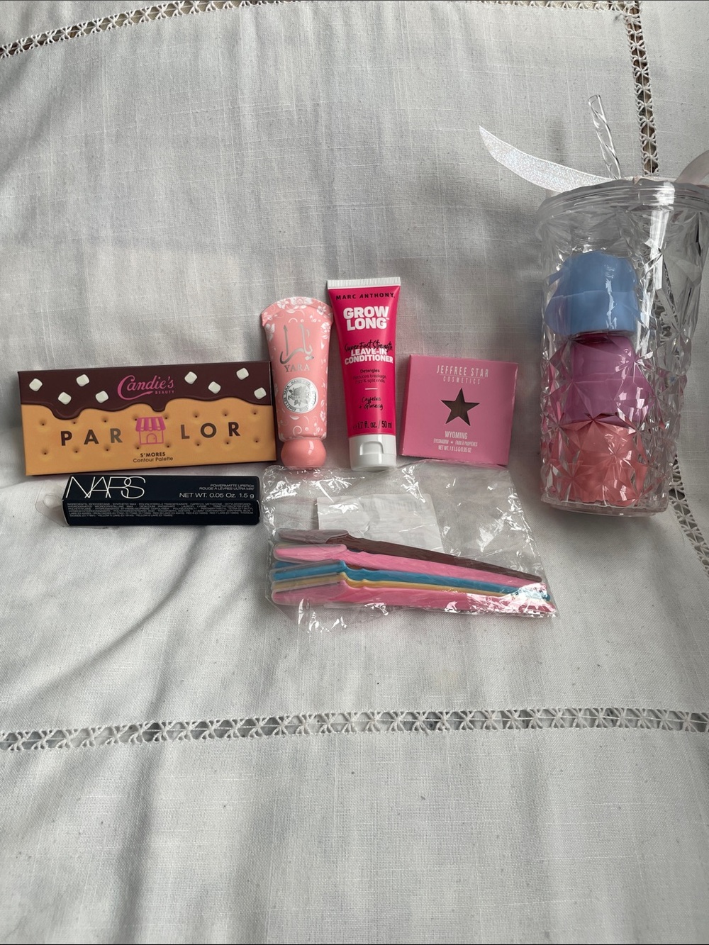 NARS Lipstick,Eye, Face, Hair, Hands,Body, Face Razors,Reusable Tumbler NEW